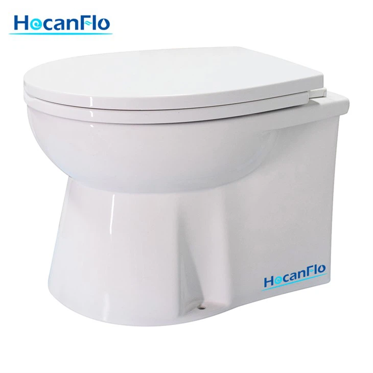 Toilet With Pump And Grinder