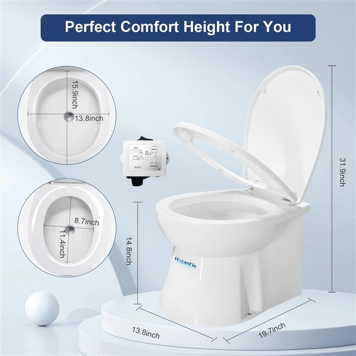 Vintage Marine Toilet
